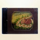 Wedding photo album, handmade - handpainted personalised customisable album: Couple's hands