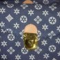 Navy and white convertible purse/clutch
