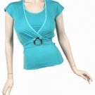 Turquoise top size M