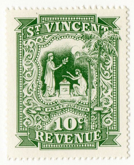 (I.B) St Vincent Revenue : Duty 10c