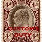 (I.B) Transvaal Revenue : Customs Duty 4d