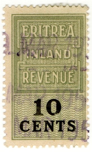 (I.B) BOIC (Eritrea) Revenue : Inland Revenue 10c