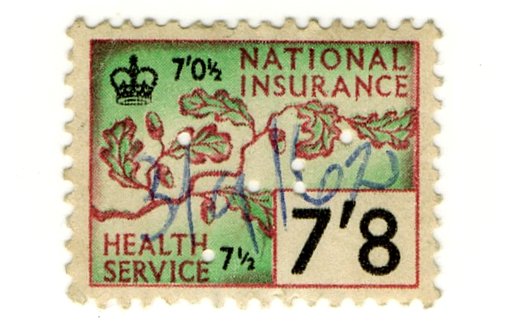 (I.B) Elizabeth II Revenue : National Insurance 7/8d