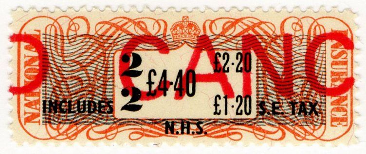 (I.B) Elizabeth II Revenue : National Insurance &Acirc;&pound;4.40