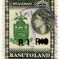 (I.B) Basutoland Revenue : Duty R1 on R10 OP