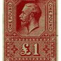 (I.B) George V Revenue : Unappropriated Die Proof £1
