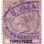 (I.B) Tobago Revenue : Duty Stamp 3d