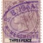 (I.B) Tobago Revenue : Duty Stamp 3d
