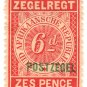 (I.B) Transvaal Revenue : Duty 6d (postzegel)