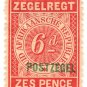 (I.B) Transvaal Revenue : Duty 6d (postzegel)