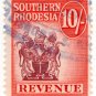 (I.B) Southern Rhodesia Revenue : Duty Stamp 10/-