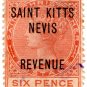(I.B) St Kitts & Nevis Revenue : Duty 6d