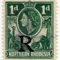 (I.B) Northern Rhodesia Revenue : Duty Stamp 1d