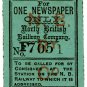 (I.B) North British Railway : Newspaper Parcel