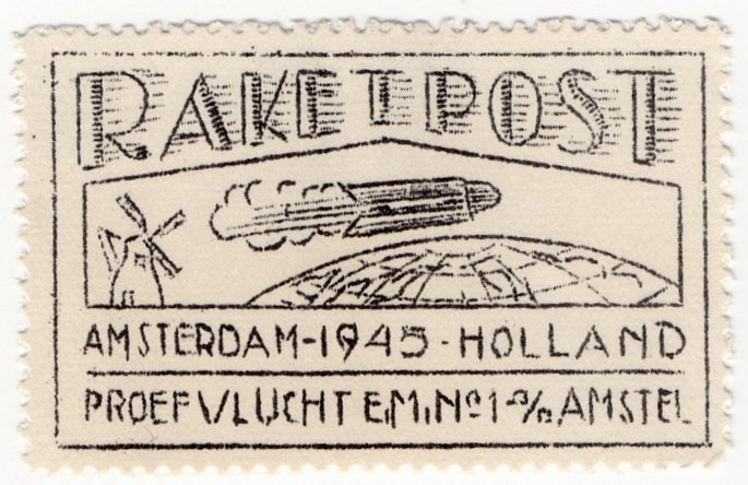 (I.B) Netherlands Cinderella : Rocket Mail (Rakentenvluchten)