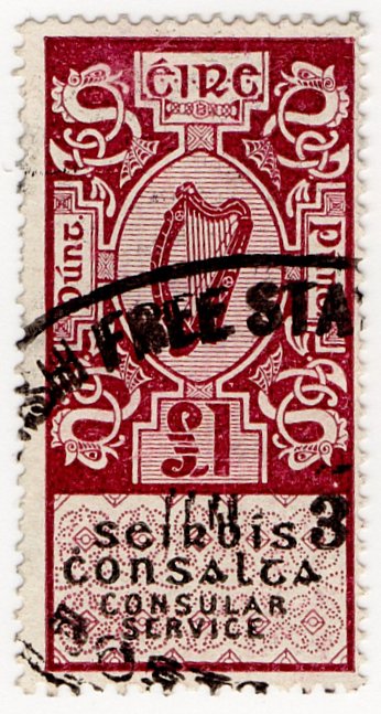 (I.B) Ireland Revenue : Consular Service &Acirc;&pound;1 (1931)