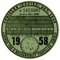(I.B) GB Revenue : Car Tax Disc (Ford 1958)