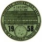(I.B) GB Revenue : Car Tax Disc (Ford 1958)