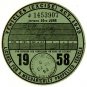 (I.B) GB Revenue : Car Tax Disc (Ford 1958)