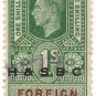 (I.B) George VI Revenue : Foreign Bill 1/- (H&SBC pre-cancel)