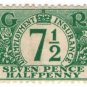 (I.B) George V Revenue : Unemployment Insurance 7½d