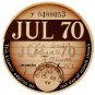 (I.B) GB Revenue : Car Tax Disc (Jaguar 1970)