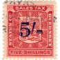 (I.B) Guernsey Revenue : Sales Tax 5/-