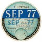 (I.B) GB Revenue : Car Tax Disc (Morrison Electric Goods 1977)