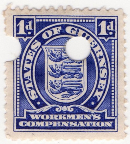 (I.B) Guernsey Revenue : Workmen's Compensation 1d