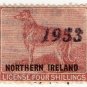 (I.B) George VI Revenue : Dog Licence (Northern Ireland) 4/- OP