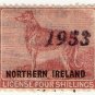 (I.B) George VI Revenue : Dog Licence (Northern Ireland) 4/- OP