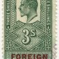 (I.B) Edward VII Revenue : Foreign Bill 3/- (H&SBC pre-cancel)