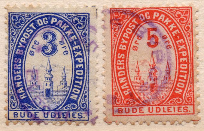 (I.B) Denmark Local Post : Randers 8 &Atilde;�re