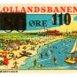 (I.B) Denmark Railway : Lollandesbanen 110 on 80 Øre