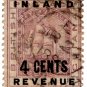 (I.B) British Guiana Revenue : Inland Revenue 4c