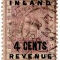 (I.B) British Guiana Revenue : Inland Revenue 4c