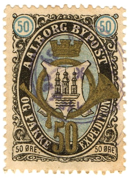 (I.B) Denmark Local Post : Aalborg 50 &Atilde;�re