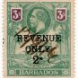 (I.B) Barbados Revenue : Duty 2/- on 3/- OP