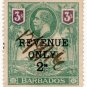 (I.B) Barbados Revenue : Duty 2/- on 3/- OP