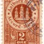 (I.B) Denmark Local Post : Aalborg Registered Mail 2 Øre