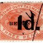 (I.B) Australia - Tasmania Revenue : Stamp Duty 1d on 3d OP