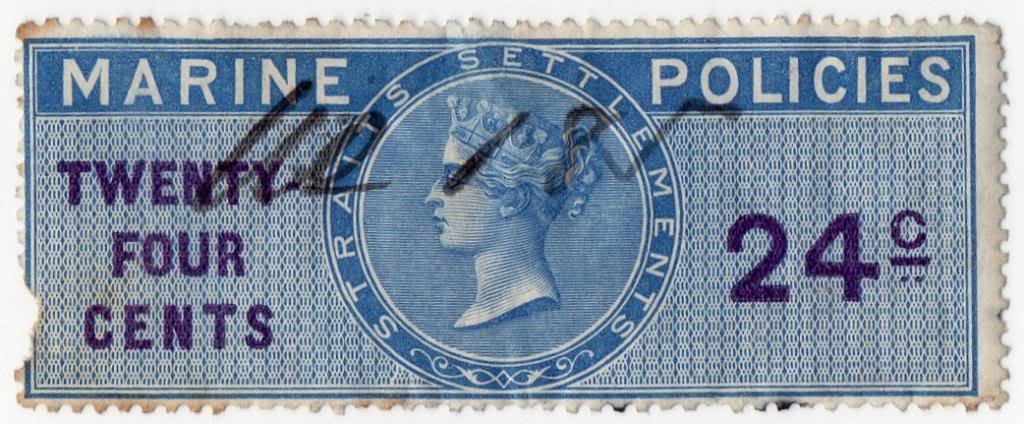 (I.B) Straits Settlements Revenue : Marine Policies 24c