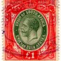 (I.B) South Africa Revenue : Duty Stamp £1