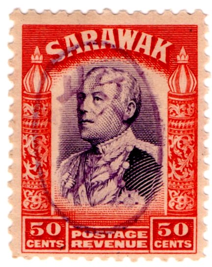 (I.B) Sarawak Revenue : Japanese Occupation OP 50c
