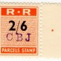 (I.B) Rhodesia Railways : Parcels Stamp 2/6d
