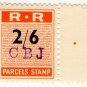 (I.B) Rhodesia Railways : Parcels Stamp 2/6d