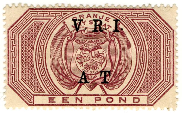 (I.B) Orange Free State : Army Telegraph &Acirc;&pound;1  (VRI)