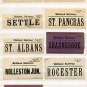 (I.B) Midland Railway : Parcel Label Collection