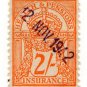 (I.B) George VI Revenue : Health & Pensions Insurance 1/-
