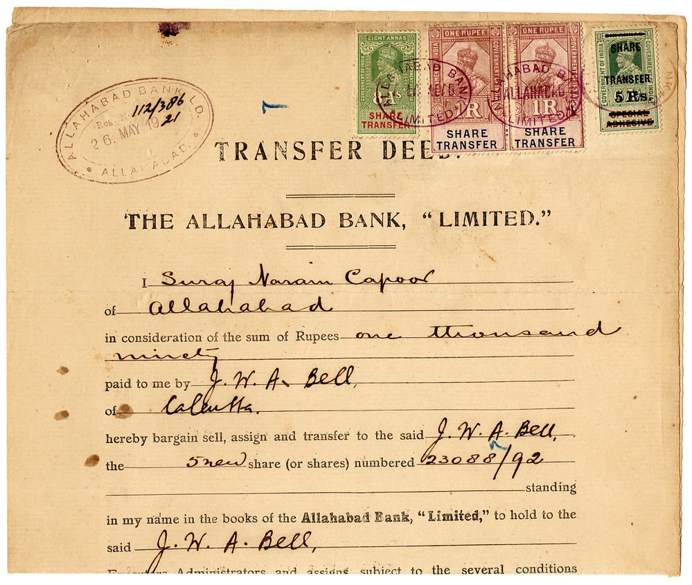 (I.B) India Revenue : Share Transfer 7R 8a (complete document)
